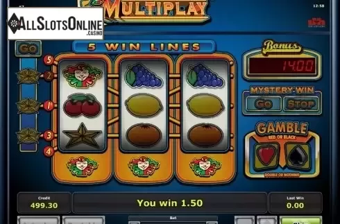 Wild. 5 Line Multiplay from Greentube