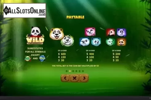 Symbols. 9 Pandas On Top from Skywind Group