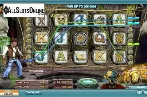 Screen 1. Adventure Jack from NeoGames