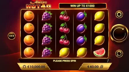 Amigo HOT40 slot screenshot 1