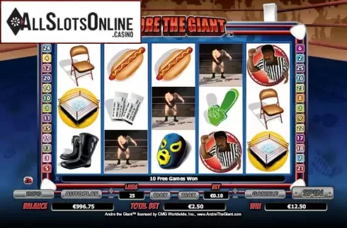 Scatter. Andre The Giant from NextGen