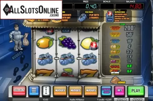 Win Screen. Asalto al banco from MGA