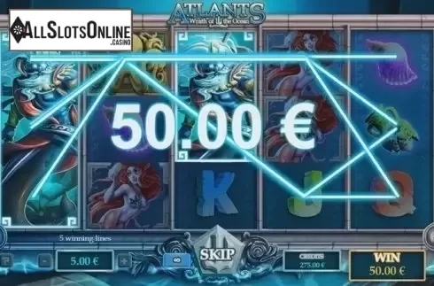 Win Screen 2. Atlantis Wrath of the Ocean from GAMING1