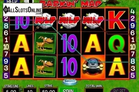 Screen 6. Barkin' Mad from Barcrest