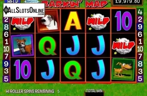 Screen 5. Barkin' Mad from Barcrest