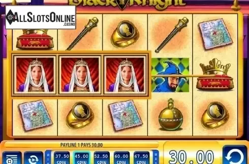 Win screen. Black Knight from WMS