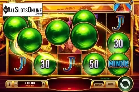 Jackpot Mania Feature screen