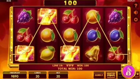 Book Of Fruits 20 slot screenshot 4