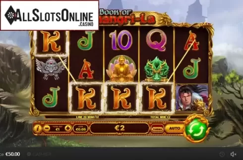 Win screen 2. Book of Shangri-La from Skywind Group