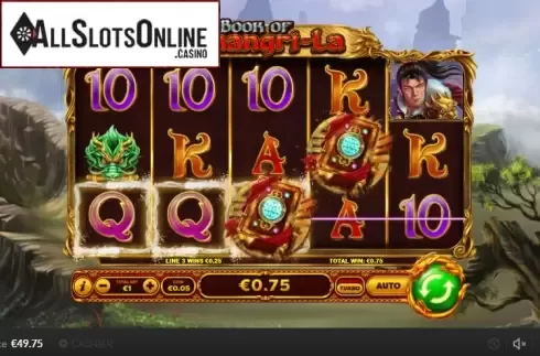 Win screen 3. Book of Shangri-La from Skywind Group