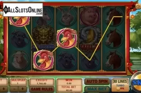 Win Screen. Chinese Zodiac (XIN Gaming) from XIN Gaming