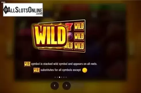 Game Features screen 3
