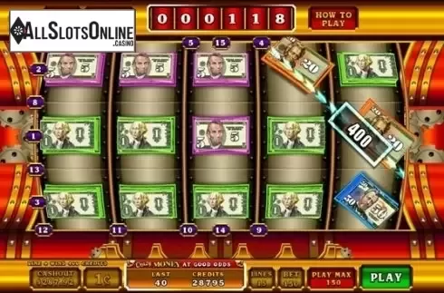 Win Screen 3. Crazy Money from Incredible Technologies