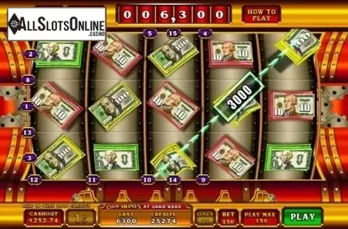 Win Screen 4. Crazy Money from Incredible Technologies