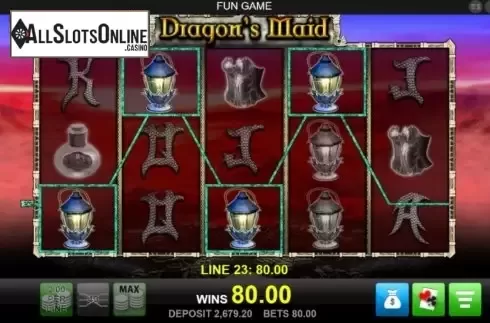 Win Screen 4. Dragon's Maid from Merkur