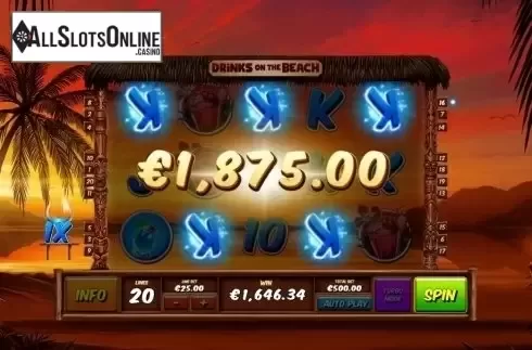 Win 2. Drinks on the Beach from Playtech