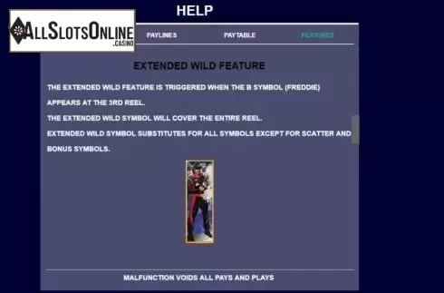 Feature screen 1. Fast Lane Freddie from Arrows Edge