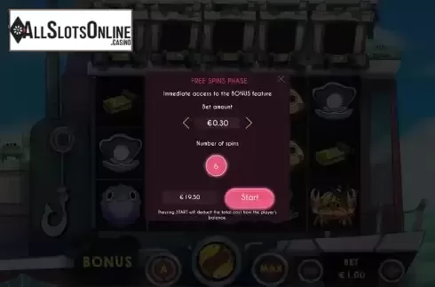 Buy feature screen