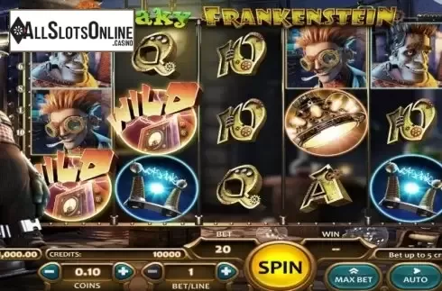 Reel Screen. Freaky Frankenstein from Nucleus Gaming