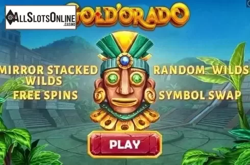 Start Screen. Goldorado from Pariplay