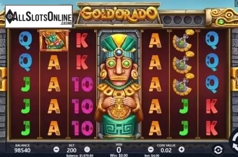 Reel Screen. Goldorado from Pariplay