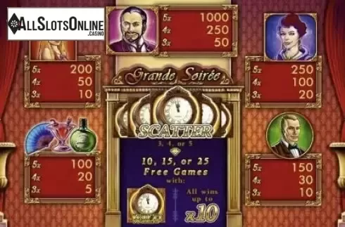 Screen2. Grande Soiree from Merkur