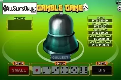 Gamble screen. Great Stars	 from Spadegaming