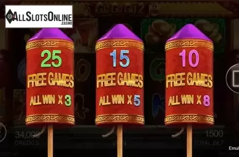 Free Game screen
