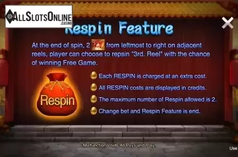 Game Rules screen