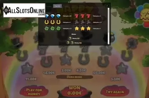 Paytable 2