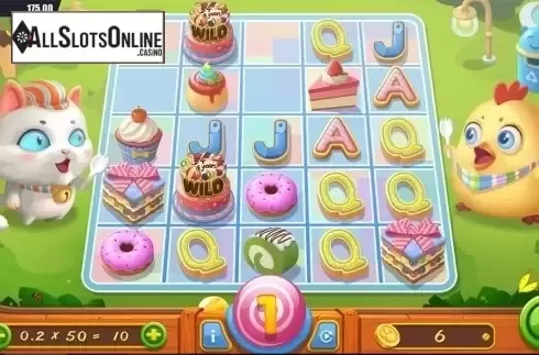 Game workflow screen 2. Happy Desserts from Dream Tech
