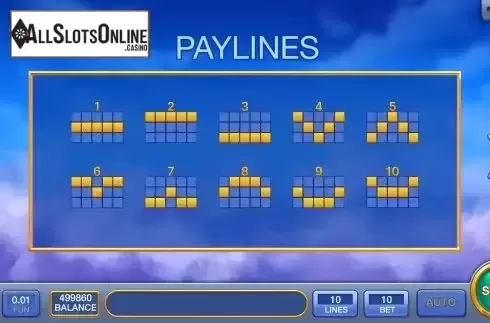 PayLines screen