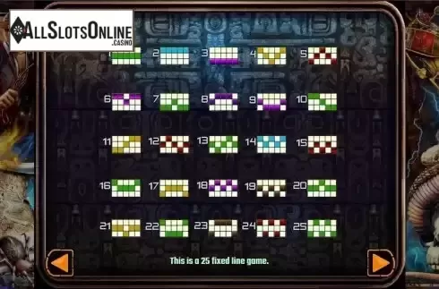 PayLines Screen