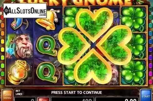 Game workflow 2. Lucky Gnome from Casino Technology