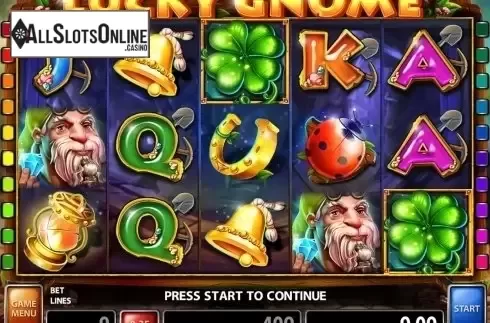 Game workflow . Lucky Gnome from Casino Technology