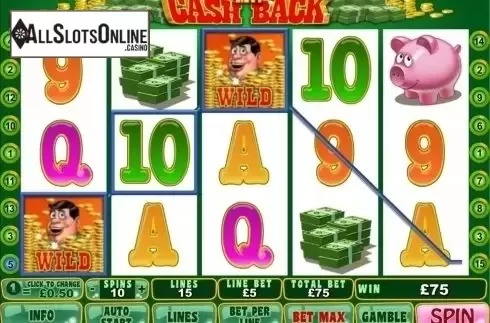 Screen7. MR. Cashback from Playtech