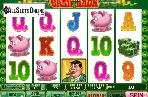 Screen6. MR. Cashback from Playtech