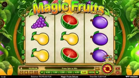 Magic Fruits Deluxe slot screenshot 1