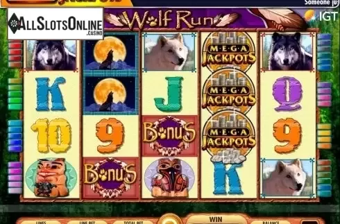 Screen7. MegaJackpots Wolf Run from IGT