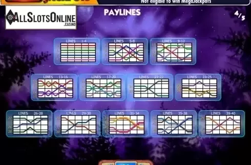 Screen5. MegaJackpots Wolf Run from IGT