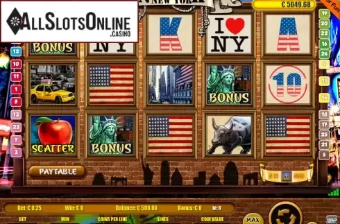 Screen2. NewYork NewYork from Portomaso Gaming