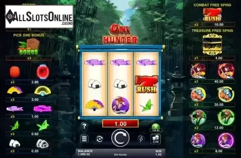Win screen