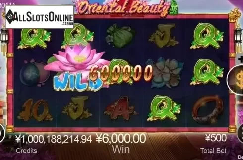 Win Screen. Oriental Beauty from CQ9Gaming