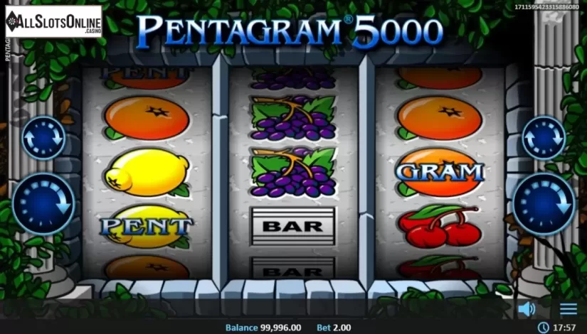 Reel Screen. Pentagram 5000 from Realistic