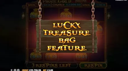 Pirate Gold Deluxe slot screenshot 3