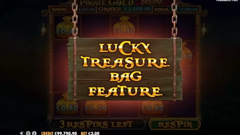 Pirate Gold Deluxe slot screenshot 3
