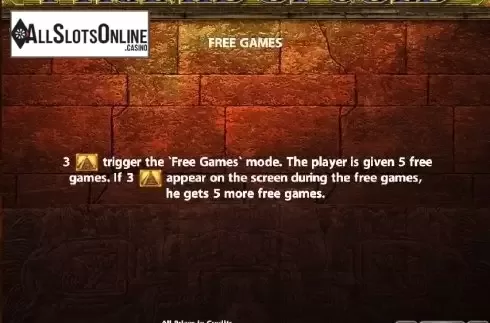 Paytable 2. Pyramid Of Gold from Casino Technology