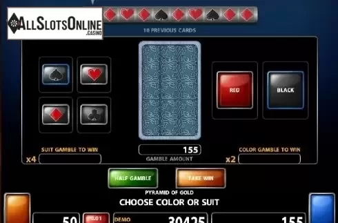 Double up. Pyramid Of Gold from Casino Technology