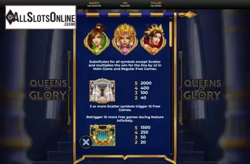 Symbols. Queens of Glory from OneTouch