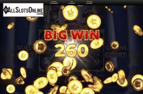 Win Screen 4. Queens of Glory from OneTouch